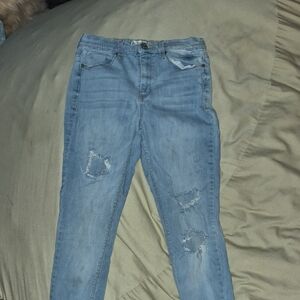 Mudd Women's Light Blue Skinny Jeans